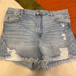 American Eagle curvy high rise shortie